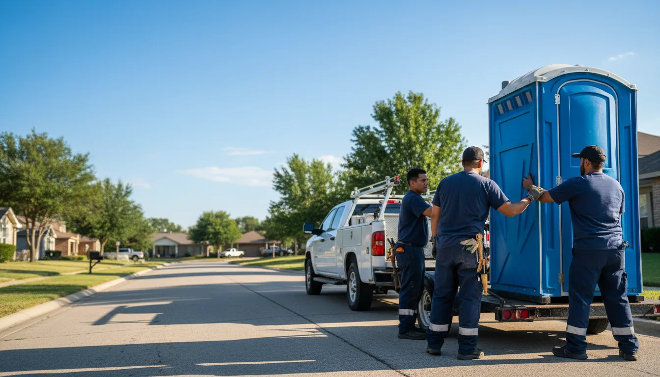 Portable Toilet Rental in Mendota, IL near me